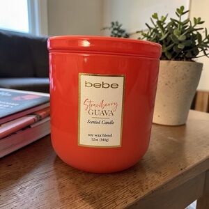 Bebe Strawberry Guava Candle - 12 oz soy wax blend - New
